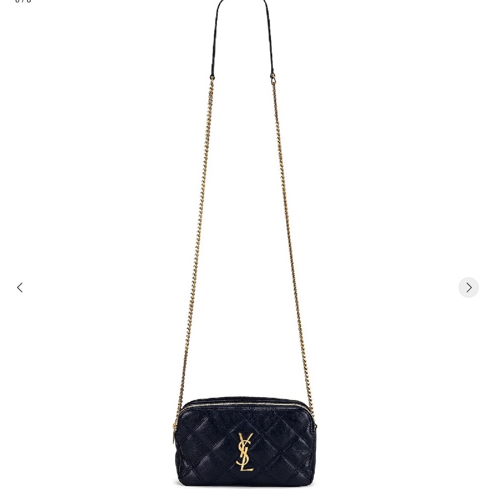 Saint Laurent - Double Zip Becky Camera Bag (Authentic)